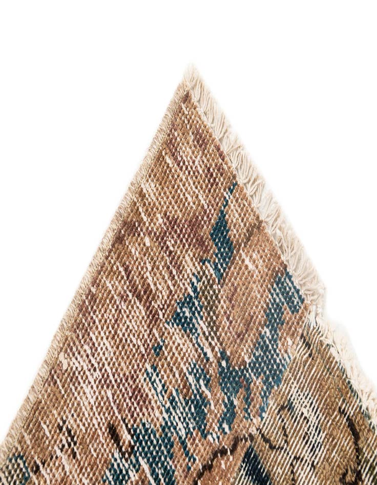 Detail image of 8' x 10' 8  Hand Knotted Ultra Vintage Persian Wool Rug