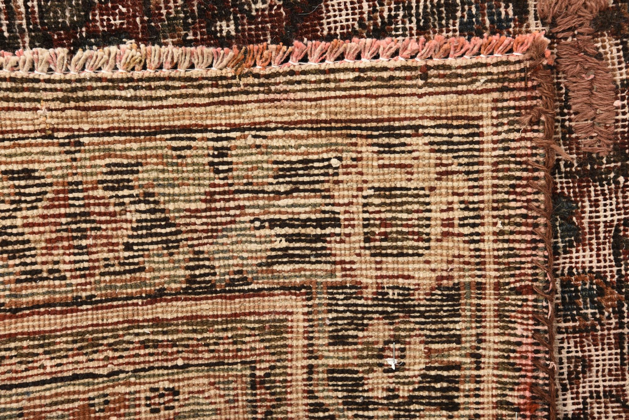 4' 3 x 6' Hand Knotted Ultra Vintage Persian Wool Rug