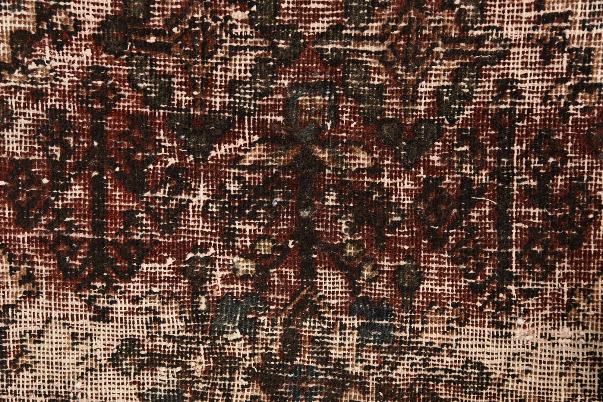 4' 3 x 6' Hand Knotted Ultra Vintage Persian Wool Rug