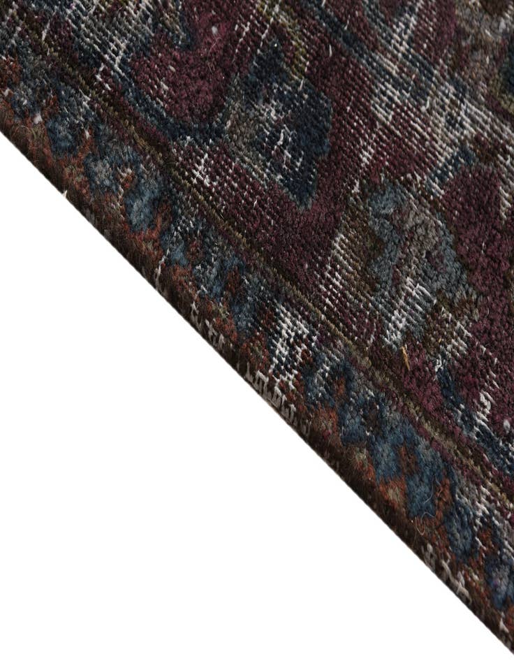 Detail image of 6' 10 x 10' 4  Hand Knotted Ultra Vintage Persian Wool Rug