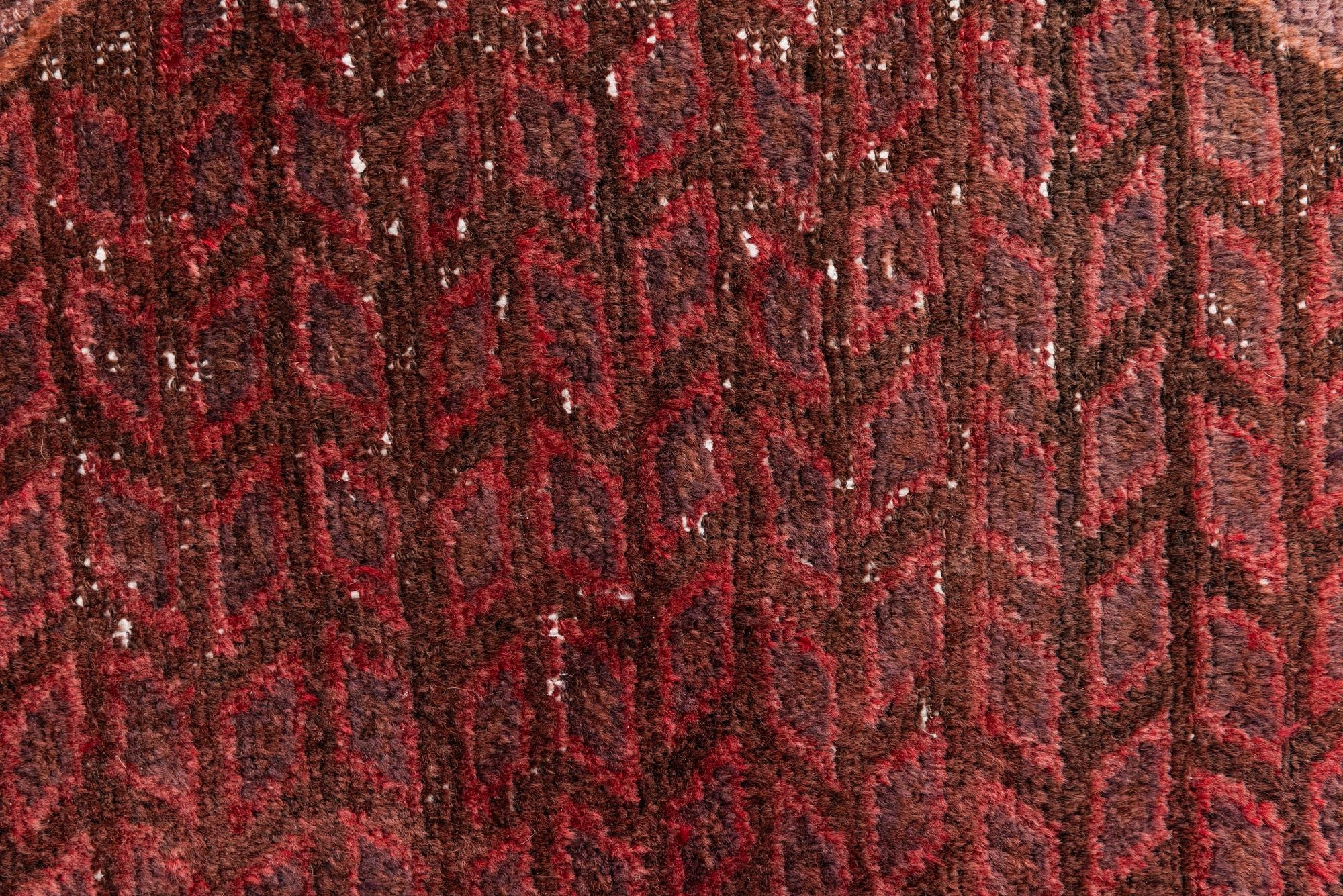 5' 1 x 7' 7 Hand Knotted Ultra Vintage Persian Wool Rug