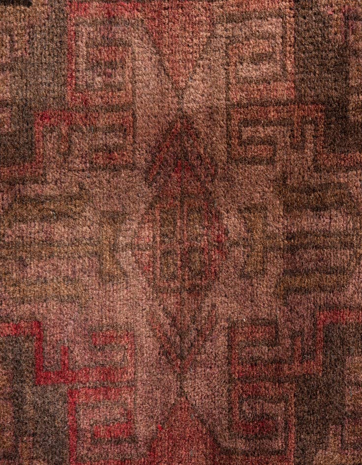 Detail image of 3' 6 x 6' 1  Hand Knotted Ultra Vintage Persian Wool Rug