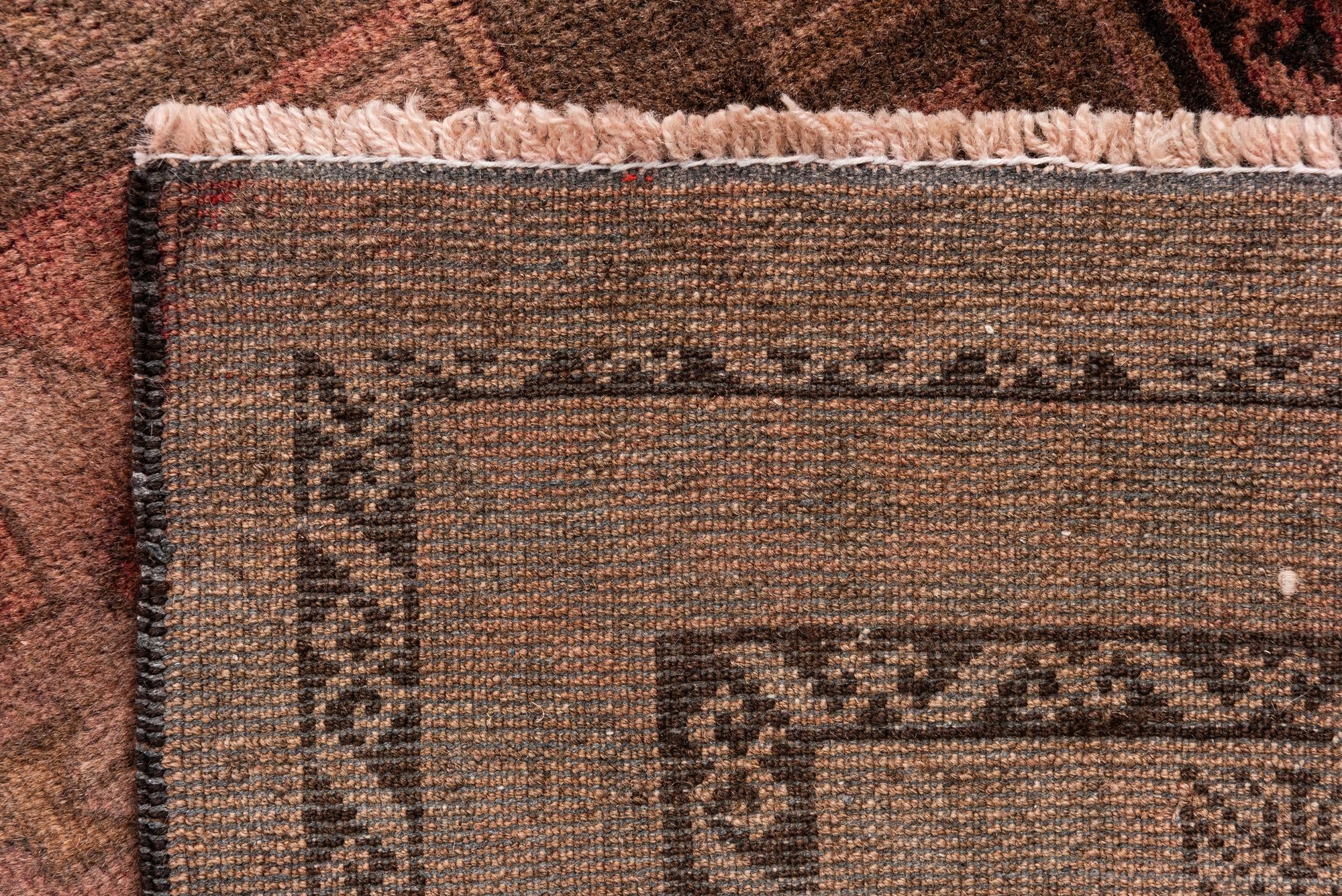 3' 6 x 6' 1 Hand Knotted Ultra Vintage Persian Wool Rug