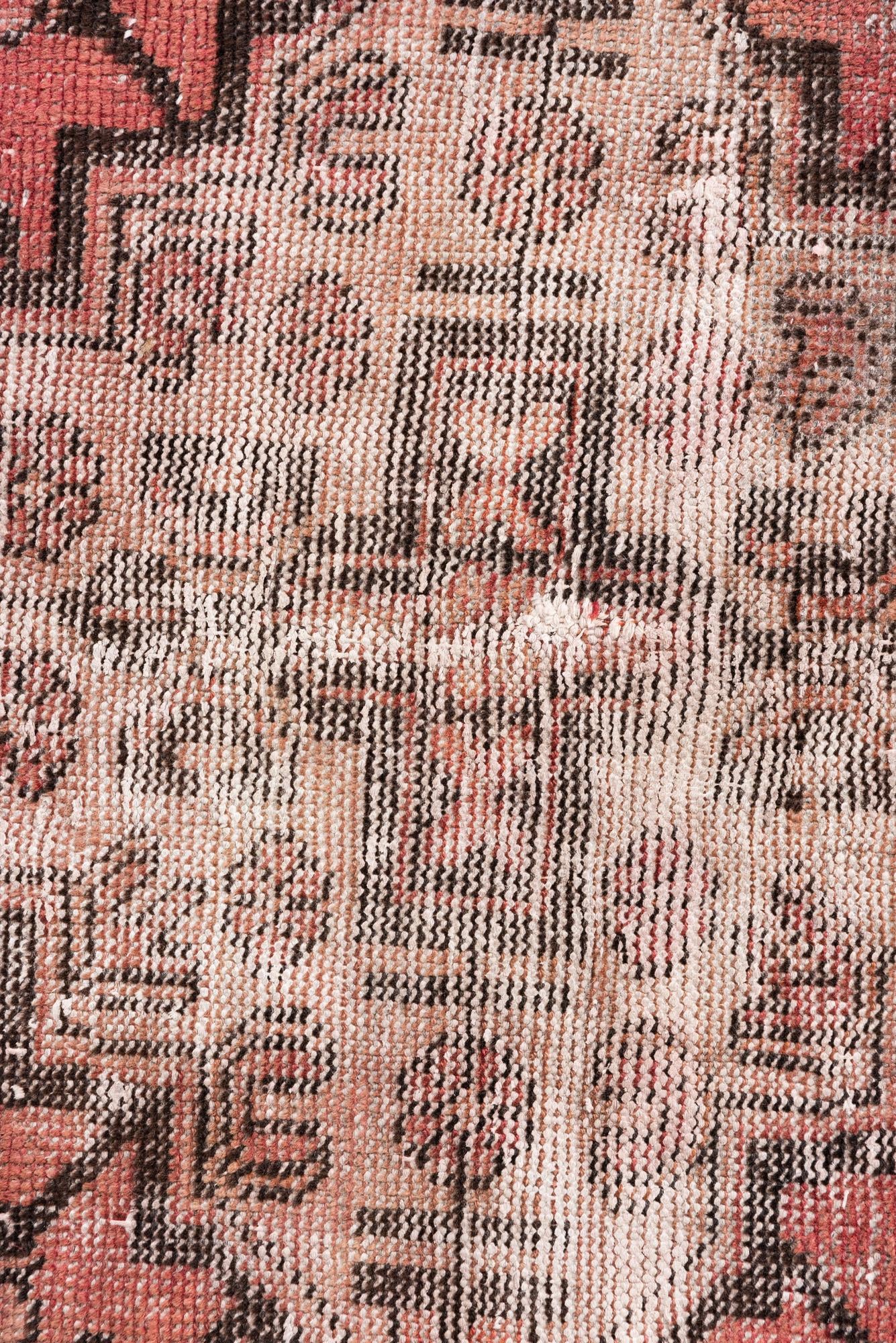 3' 9 x 6' 9 Hand Knotted Ultra Vintage Persian Wool Rug