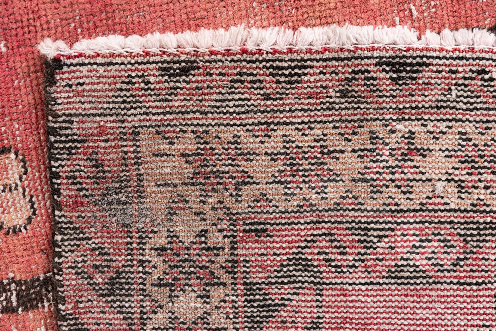 3' 9 x 6' 9 Hand Knotted Ultra Vintage Persian Wool Rug