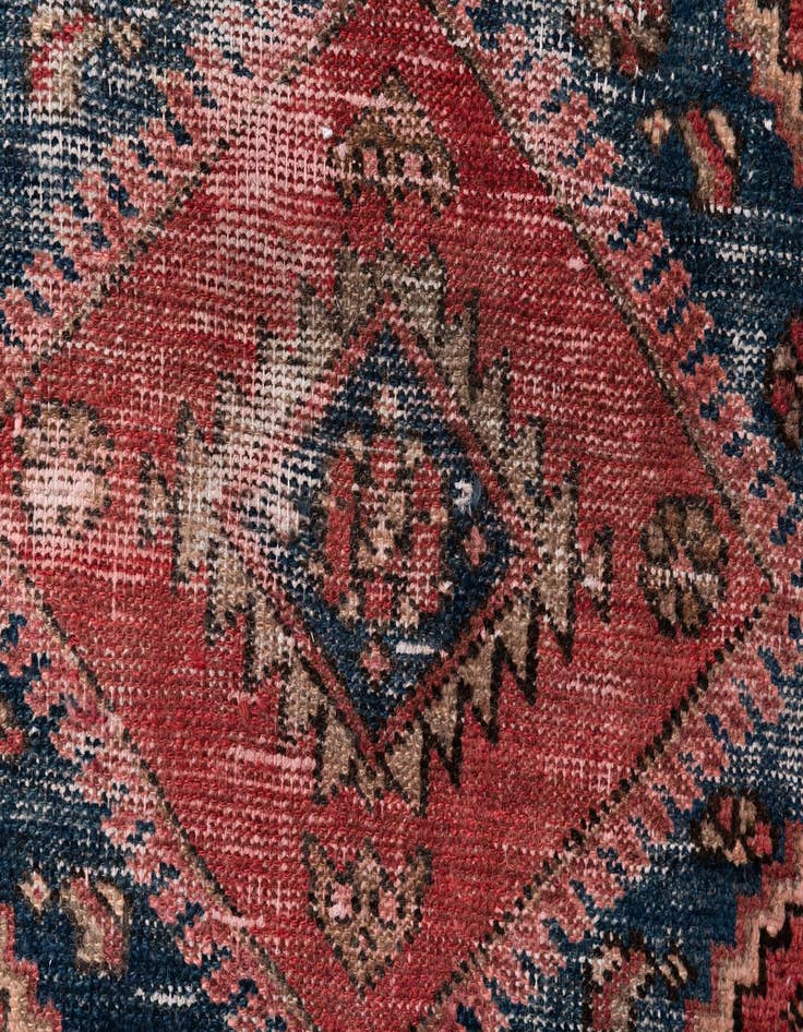 Detail image of 3' 1 x 5' 5  Hand Knotted Ultra Vintage Persian Wool Rug