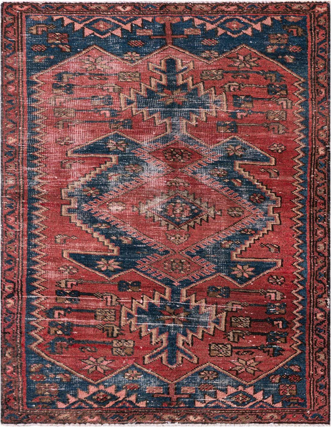 Primary image 3' 1 x 5' 5  Hand Knotted Ultra Vintage Persian Wool Rug