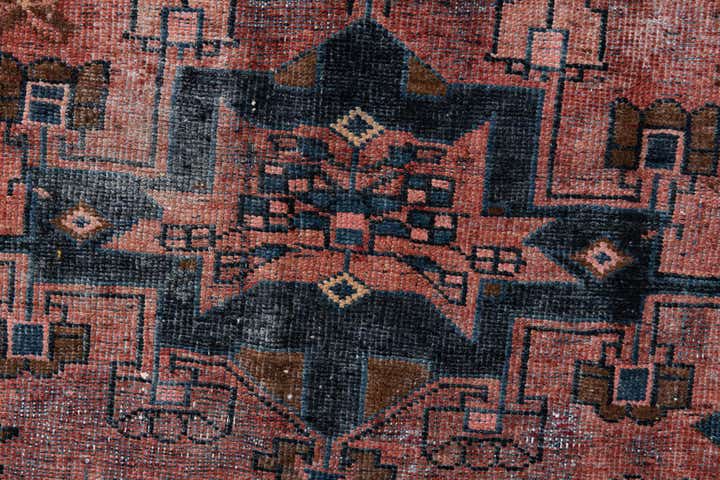 3' 5 x 6' 3 Hand Knotted Ultra Vintage Persian Wool Rug