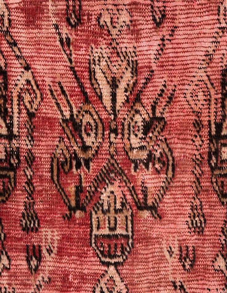 Detail image of 4' x 6' 5  Hand Knotted Ultra Vintage Persian Wool Rug