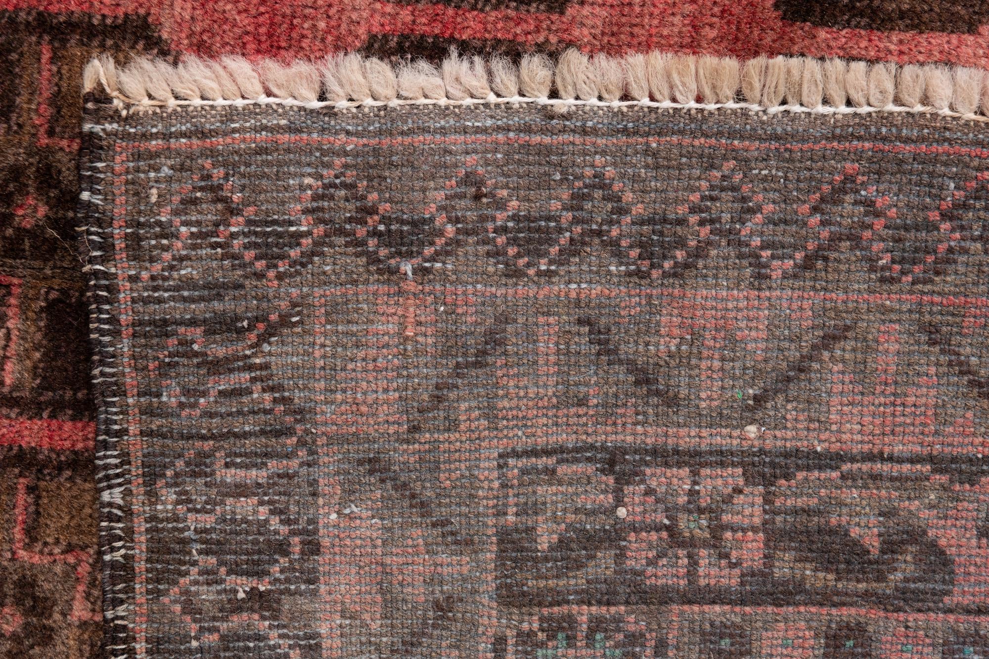 3' 9 x 6' 2 Hand Knotted Ultra Vintage Persian Wool Rug