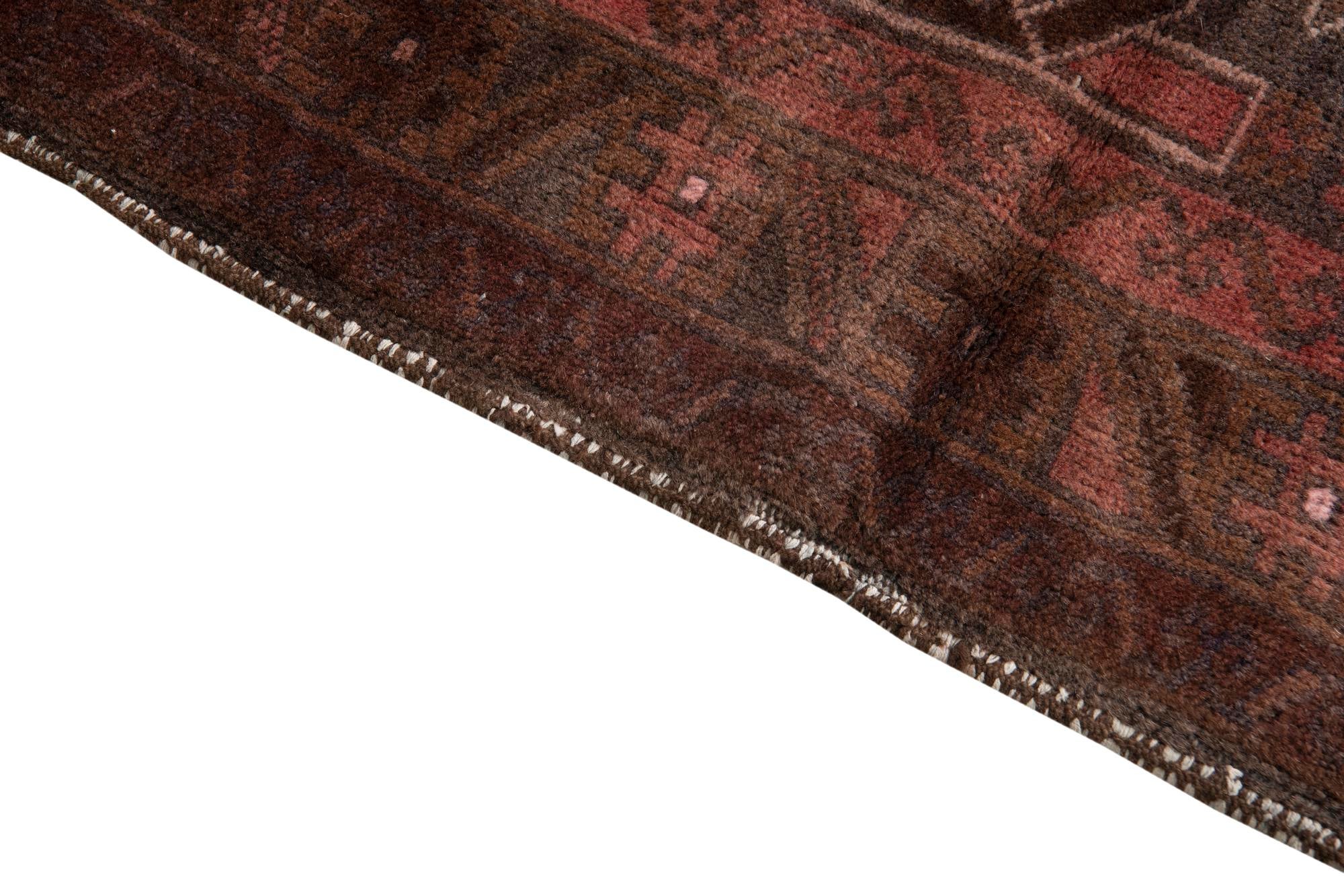 3' 6 x 6' 4 Hand Knotted Ultra Vintage Persian Wool Rug
