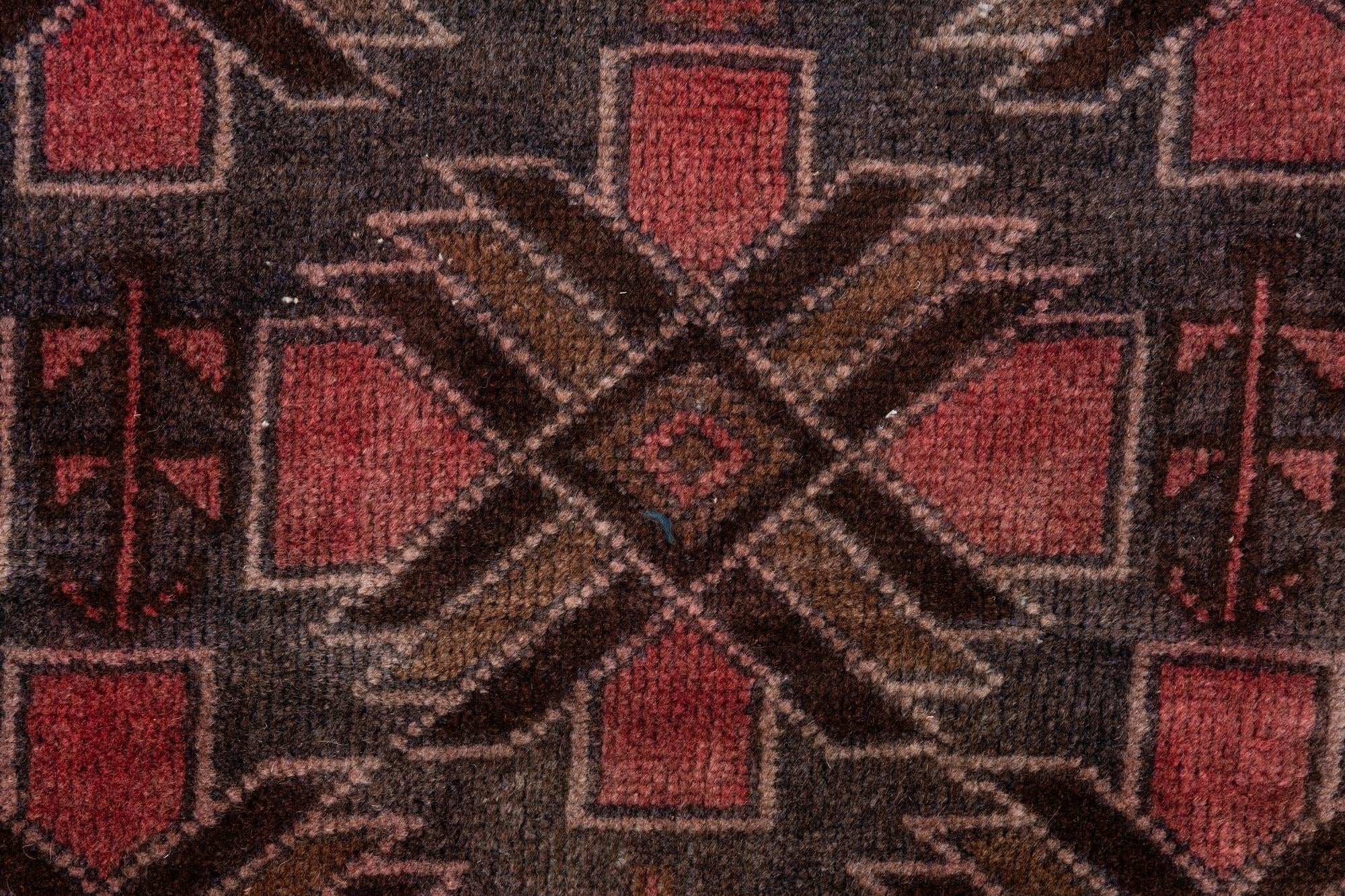 3' 6 x 6' 4 Hand Knotted Ultra Vintage Persian Wool Rug