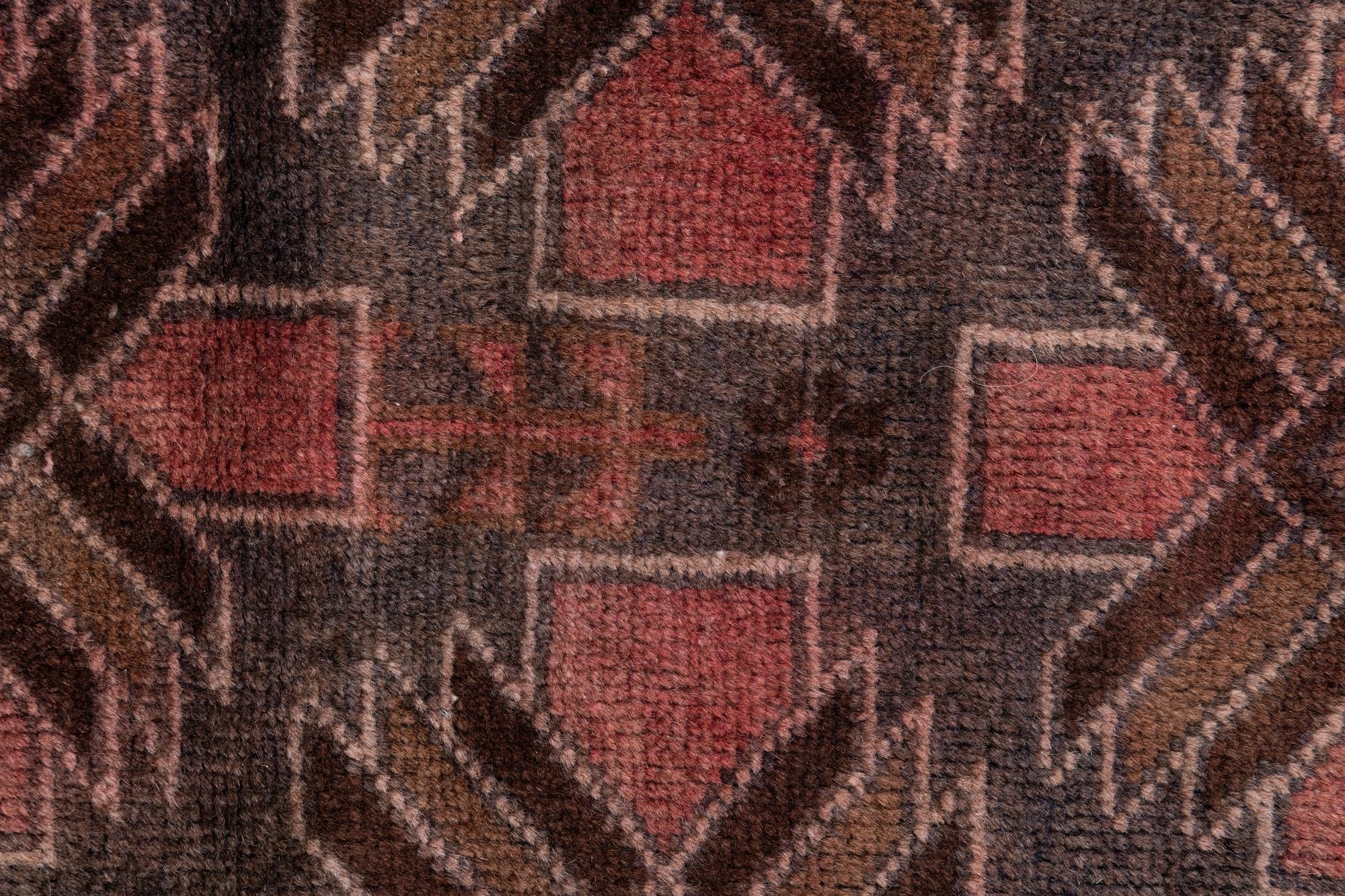 3' 6 x 6' 4 Hand Knotted Ultra Vintage Persian Wool Rug