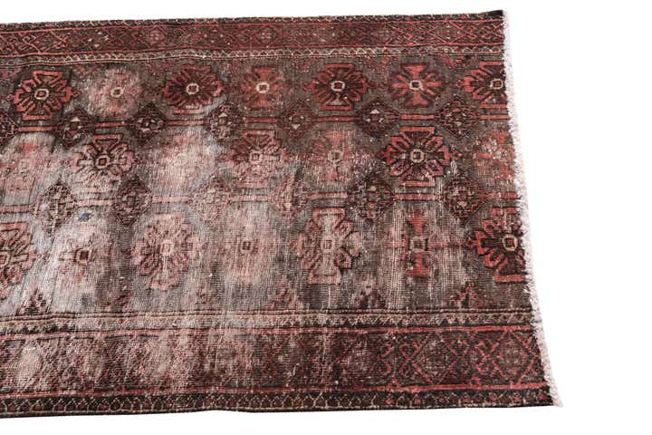 3' 5 x 4' 10 Hand Knotted Ultra Vintage Persian Wool Rug