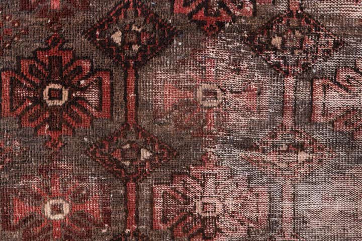3' 5 x 4' 10 Hand Knotted Ultra Vintage Persian Wool Rug