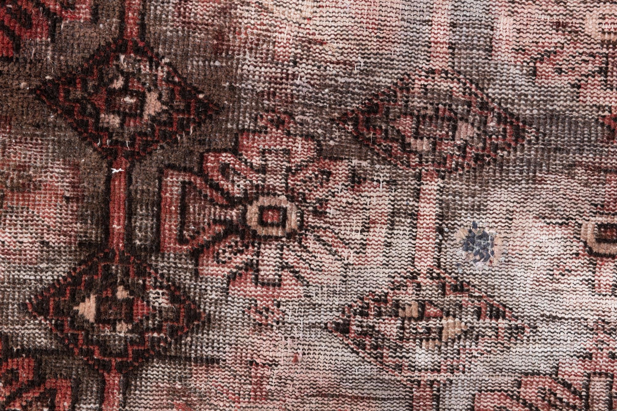 3' 5 x 4' 10 Hand Knotted Ultra Vintage Persian Wool Rug