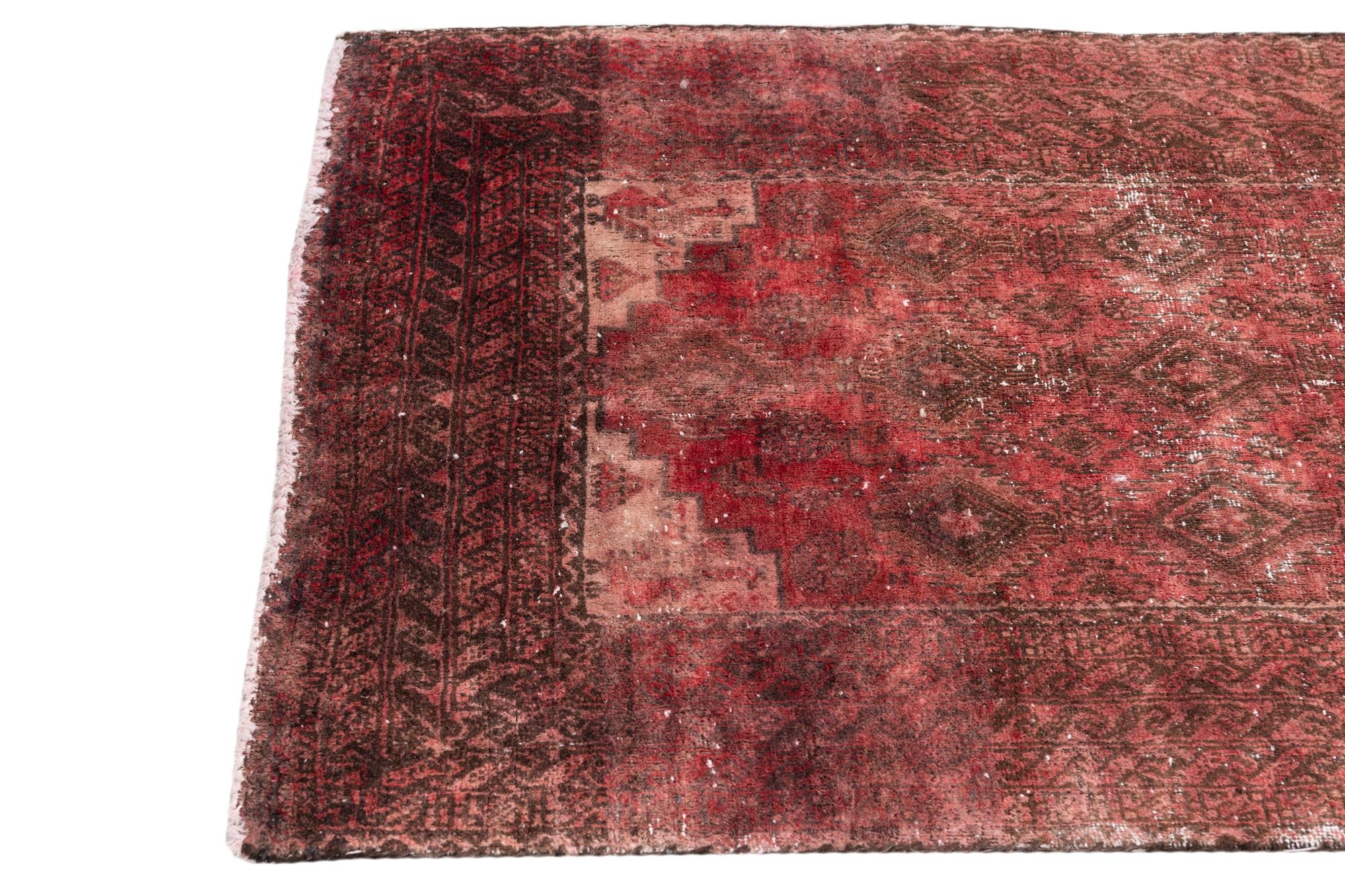 2' 10 x 5' 6 Hand Knotted Ultra Vintage Persian Wool Rug