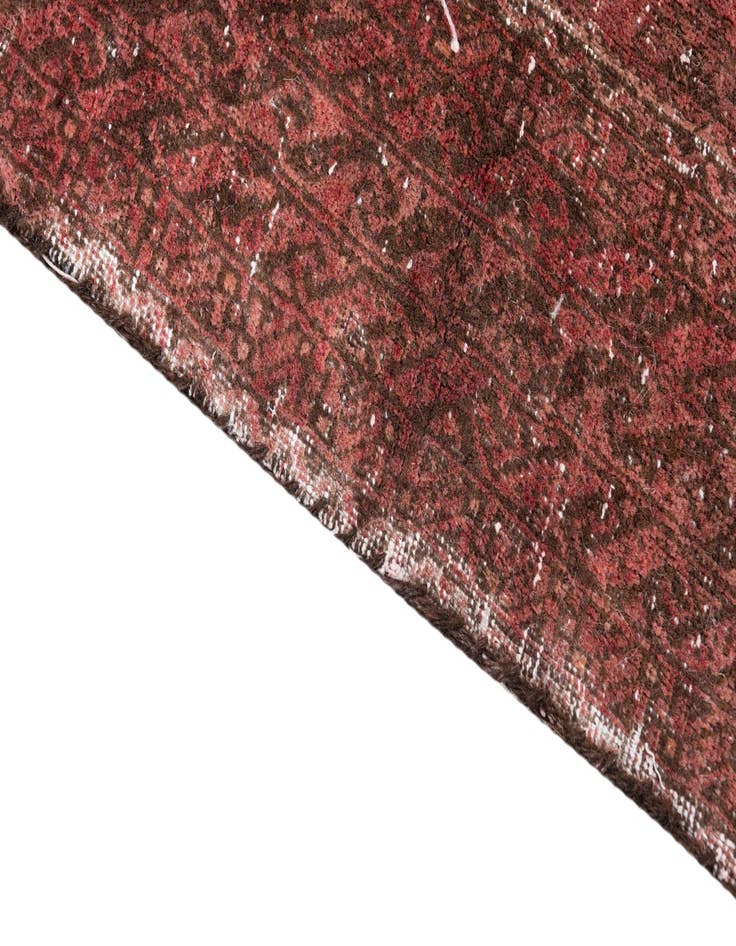 Detail image of 2' 10 x 5' 6  Hand Knotted Ultra Vintage Persian Wool Rug