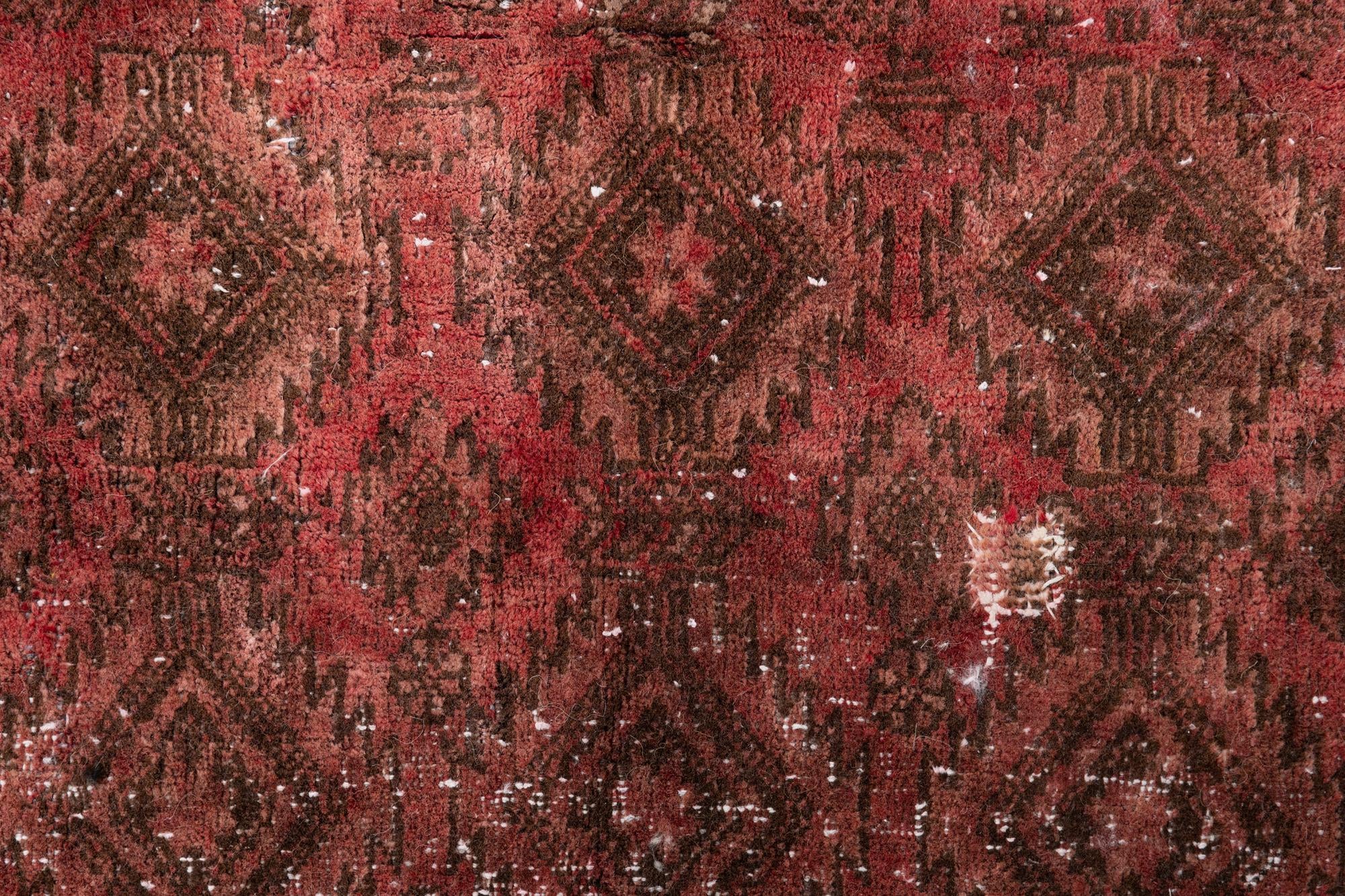 2' 10 x 5' 6 Hand Knotted Ultra Vintage Persian Wool Rug