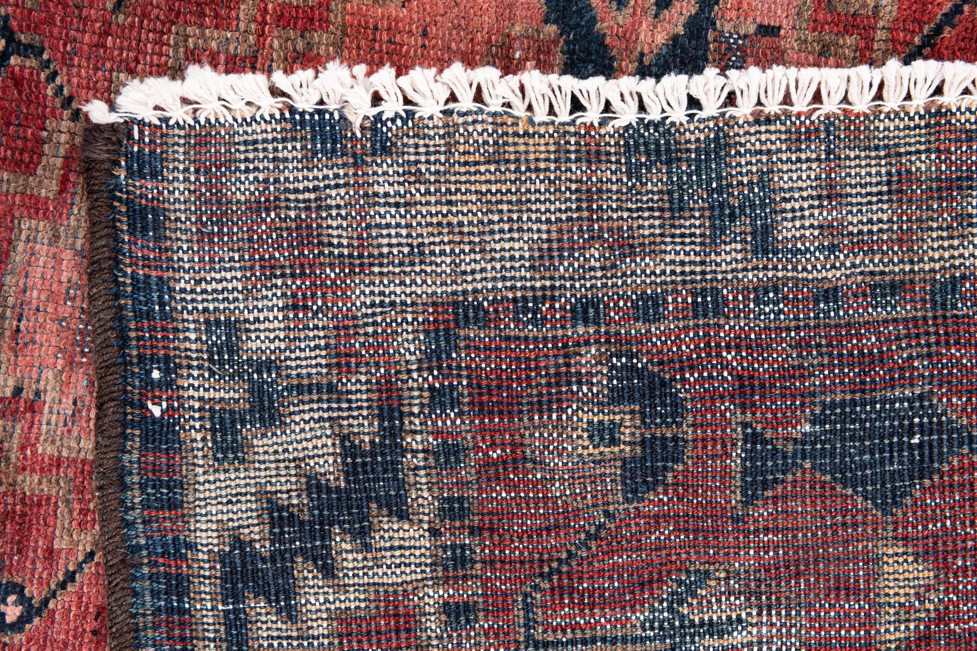 4' 10 x 5' 8 Hand Knotted Ultra Vintage Persian Wool Rug