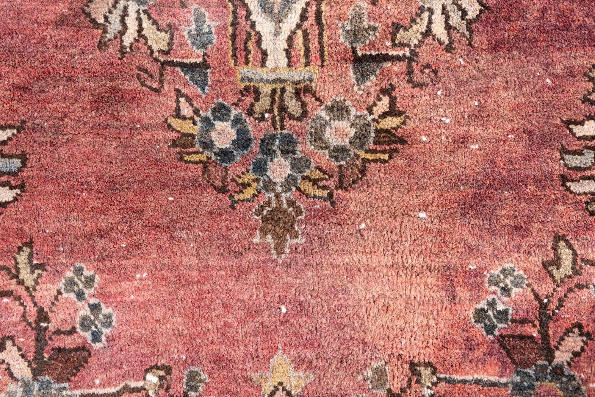 3' 5 x 5' Hand Knotted Ultra Vintage Persian Wool Rug