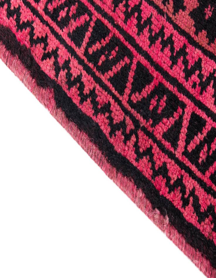 Detail image of 3' 5 x 6' 3  Hand Knotted Ultra Vintage Persian Wool Rug