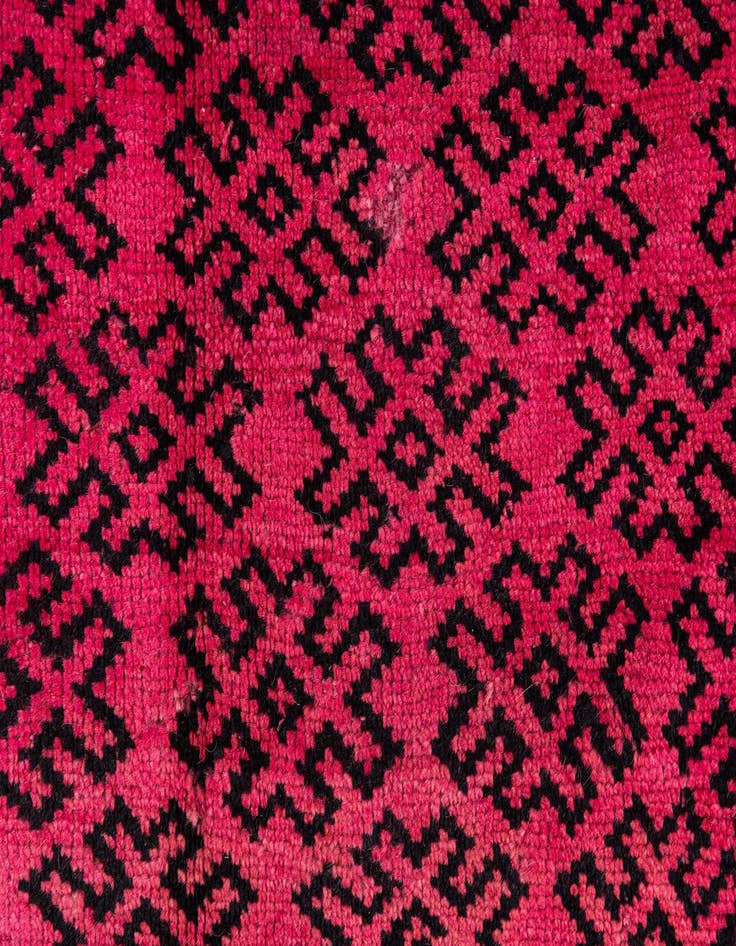 Detail image of 3' 5 x 6' 3  Hand Knotted Ultra Vintage Persian Wool Rug