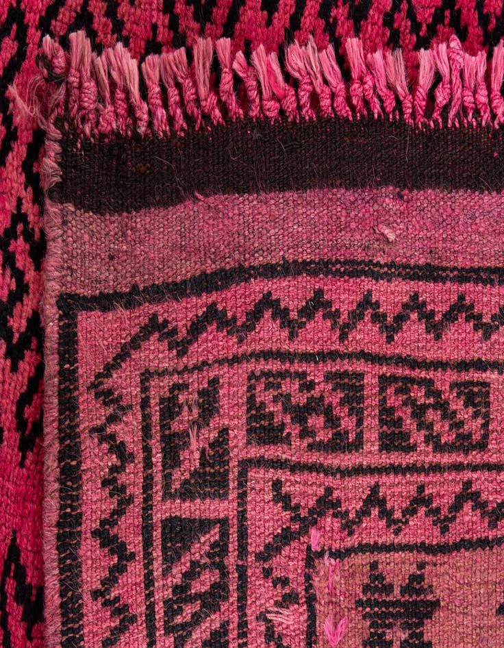 Detail image of 3' 5 x 6' 3  Hand Knotted Ultra Vintage Persian Wool Rug