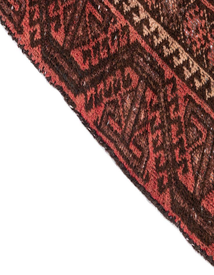 Detail image of 2' 10 x 4' 8  Hand Knotted Ultra Vintage Persian Wool Rug