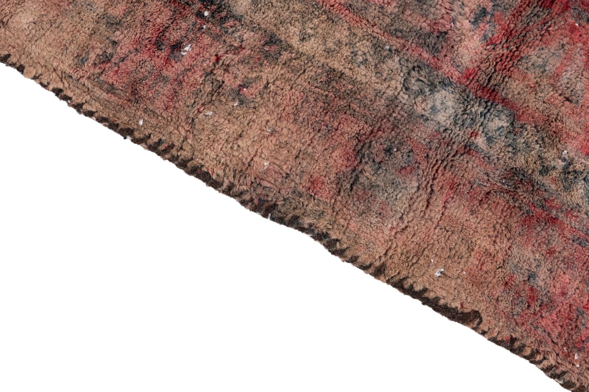 2' 9 x 5' 1 Hand Knotted Ultra Vintage Persian Wool Rug