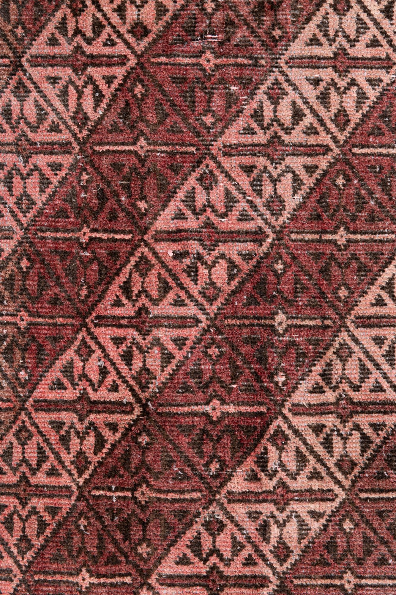 3' 8 x 7' 2 Hand Knotted Ultra Vintage Persian Wool Rug