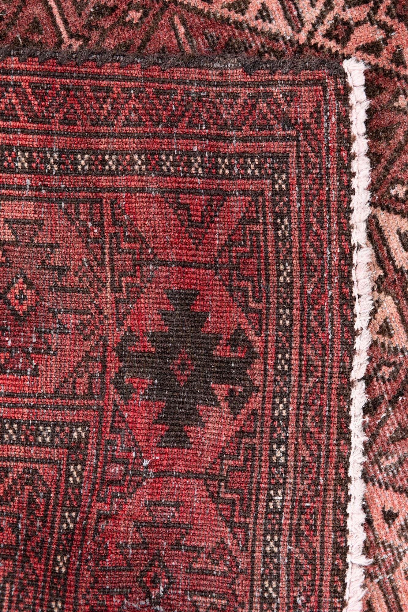3' 8 x 7' 2 Hand Knotted Ultra Vintage Persian Wool Rug