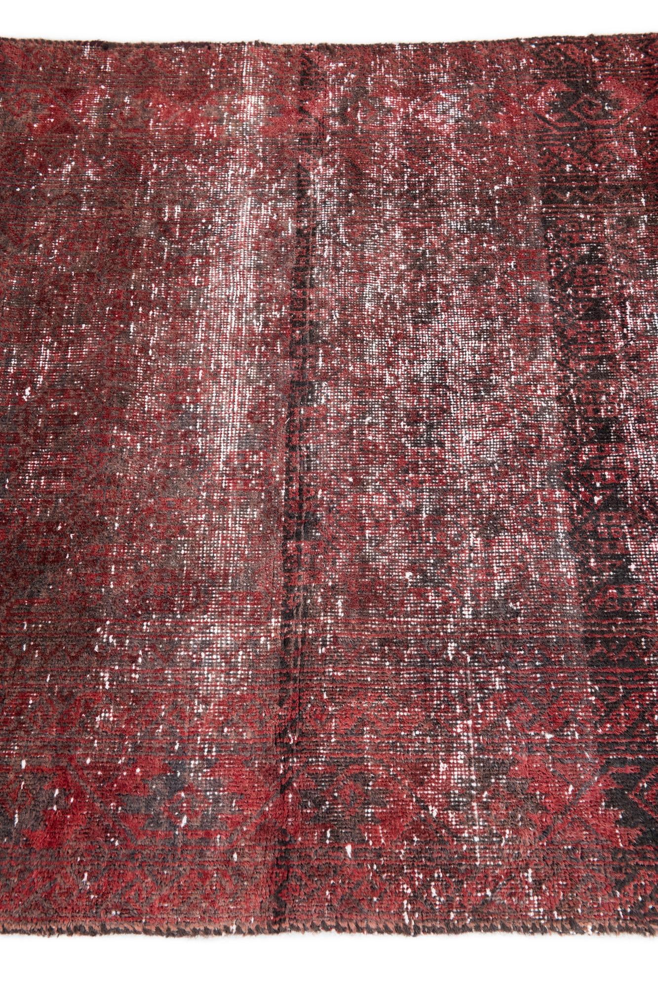 3' x 5' 8 Hand Knotted Ultra Vintage Persian Wool Rug