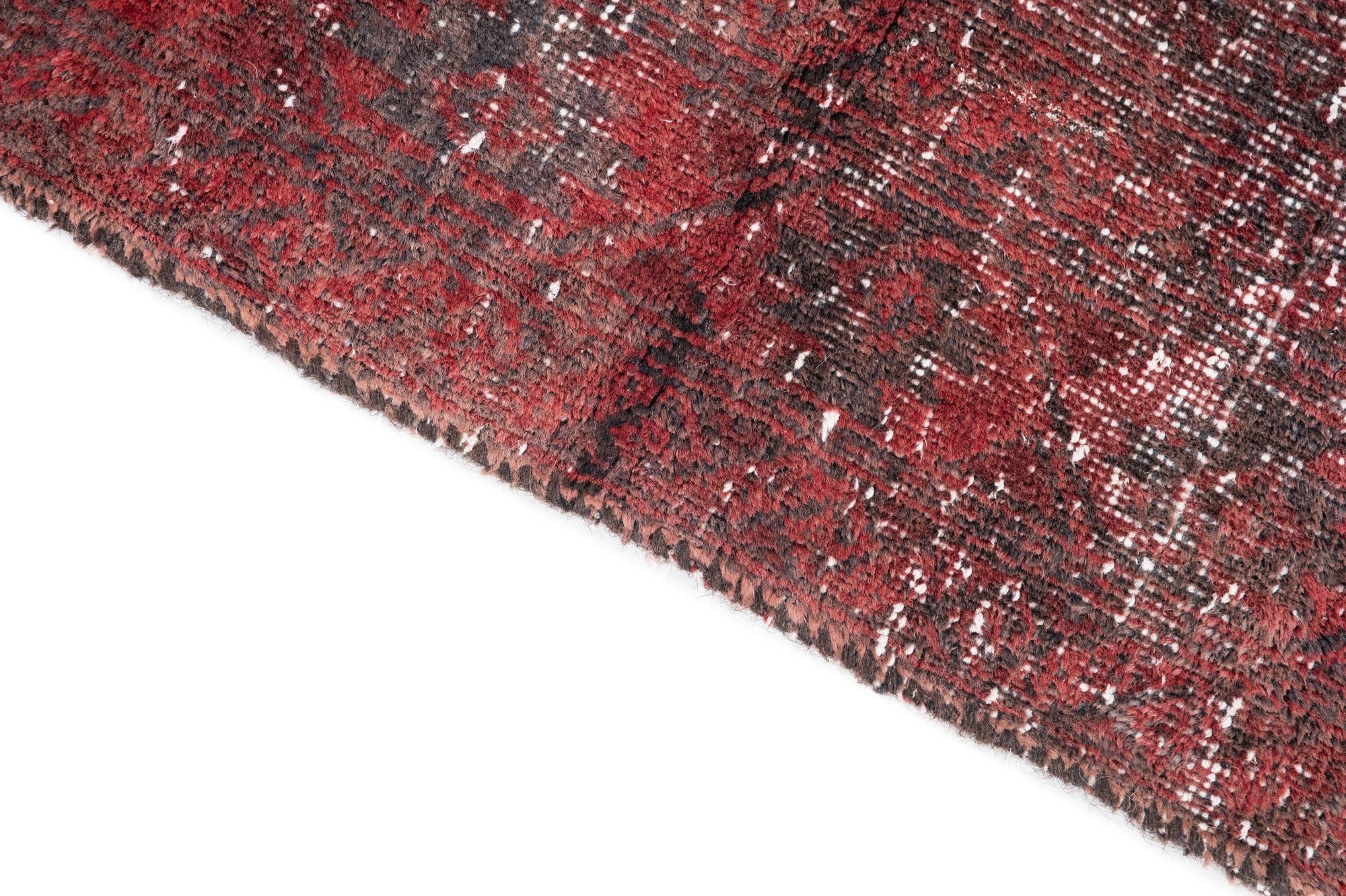 3' x 5' 8 Hand Knotted Ultra Vintage Persian Wool Rug