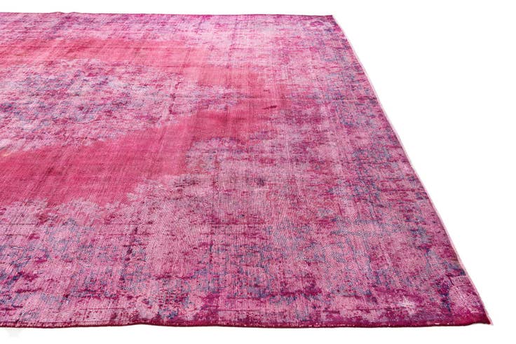 Detail image of 9' 8 x 12' 9 Hand Knotted Ultra Vintage Persian Wool Rug