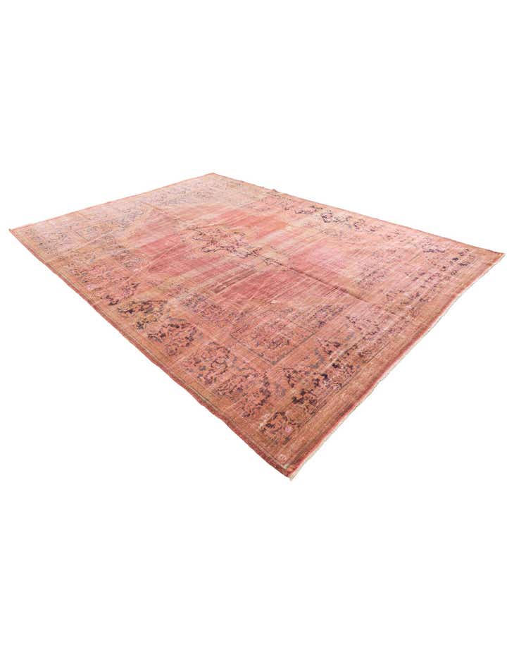 8' 6 x 12' Hand Knotted Ultra Vintage Persian Wool Rug