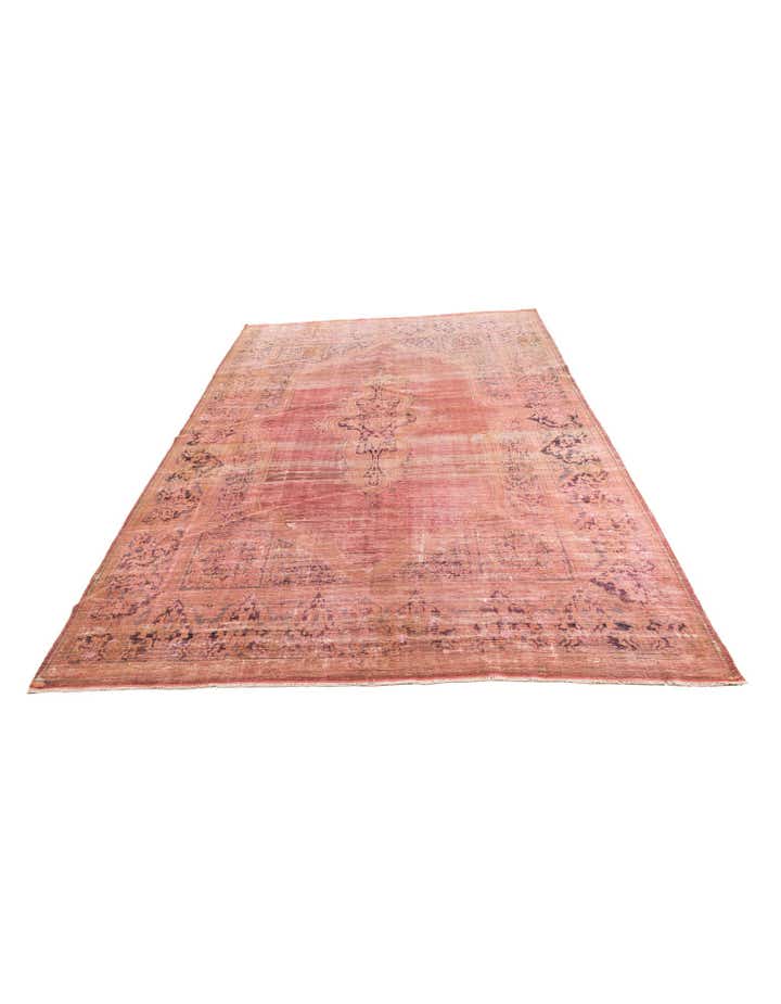 8' 6 x 12' Hand Knotted Ultra Vintage Persian Wool Rug