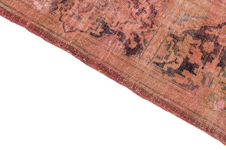 8' 6 x 12' Hand Knotted Ultra Vintage Persian Wool Rug