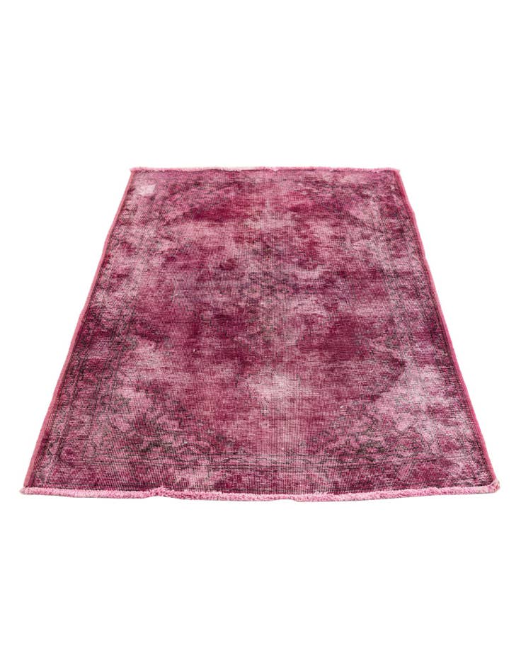 Detail image of 3' 2 x 4' 8 Hand Knotted Ultra Vintage Persian Wool Rug