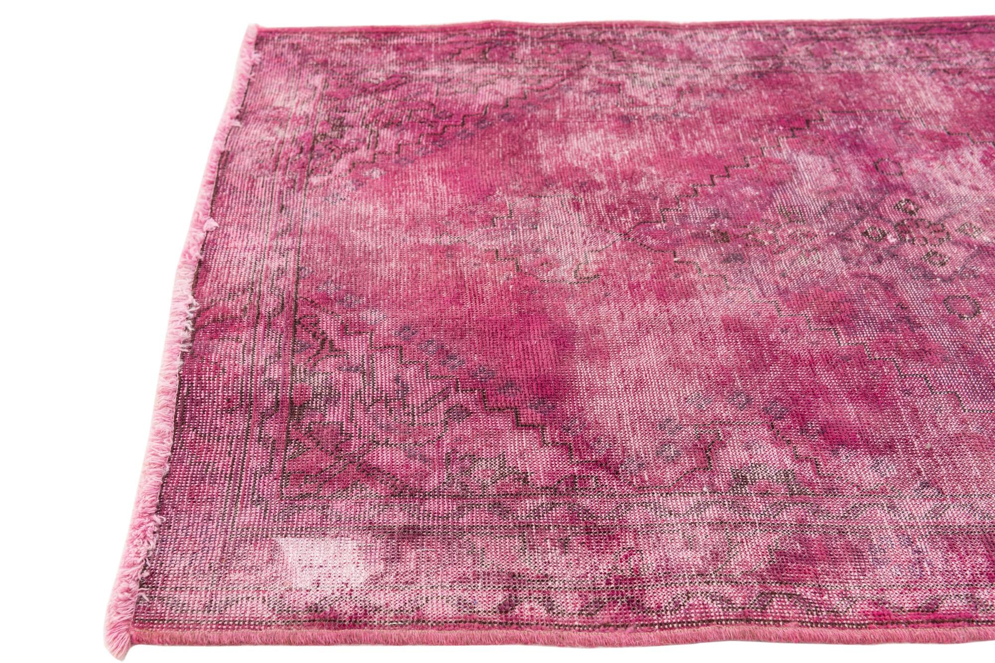 3' 2 x 4' 8 Hand Knotted Ultra Vintage Persian Wool Rug