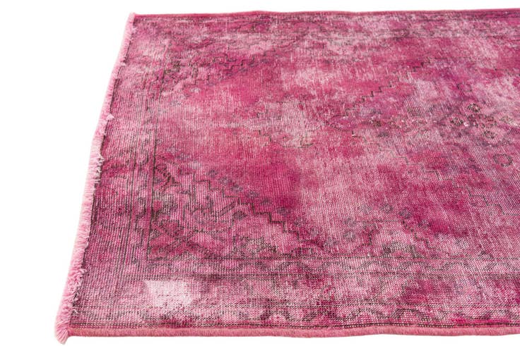 Detail image of 3' 2 x 4' 8 Hand Knotted Ultra Vintage Persian Wool Rug
