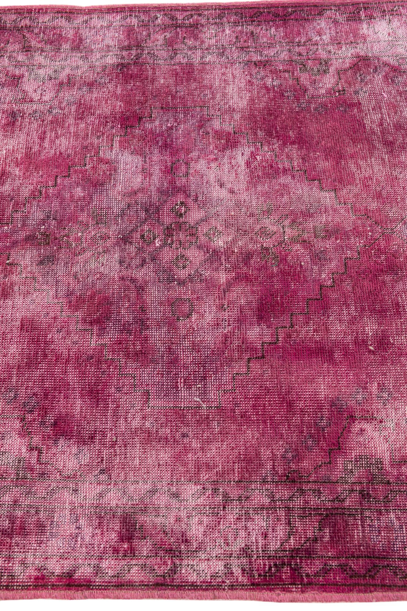 3' 2 x 4' 8 Hand Knotted Ultra Vintage Persian Wool Rug