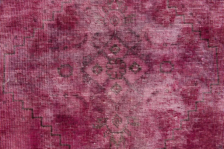 Detail image of 3' 2 x 4' 8 Hand Knotted Ultra Vintage Persian Wool Rug