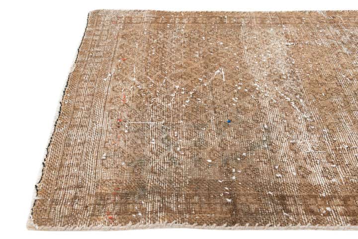 2' 6 x 4' 2 Hand Knotted Ultra Vintage Persian Wool Rug