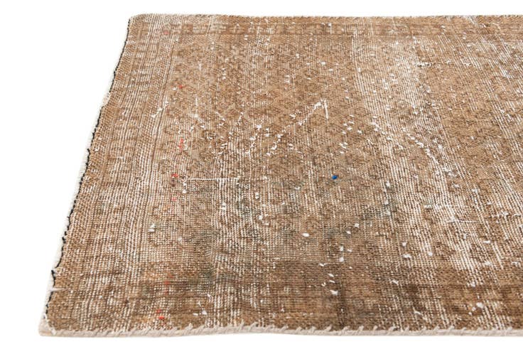 Detail image of 2' 6 x 4' 2 Hand Knotted Ultra Vintage Persian Wool Rug