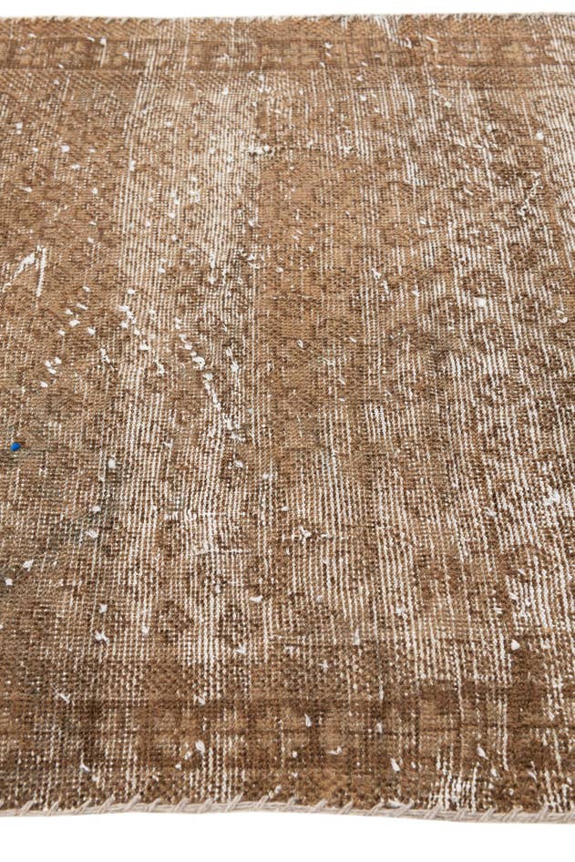 Detail image of 2' 6 x 4' 2 Hand Knotted Ultra Vintage Persian Wool Rug