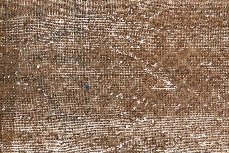 Detail image of 2' 6 x 4' 2 Hand Knotted Ultra Vintage Persian Wool Rug