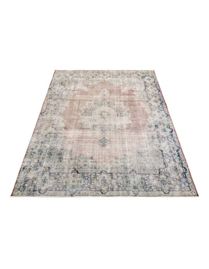 8' 2 x 11' 2 Hand Knotted Ultra Vintage Persian Wool Rug