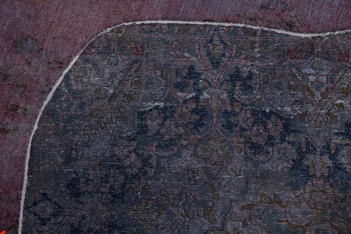 8' 8 x 13' 1 Hand Knotted Ultra Vintage Persian Wool Rug