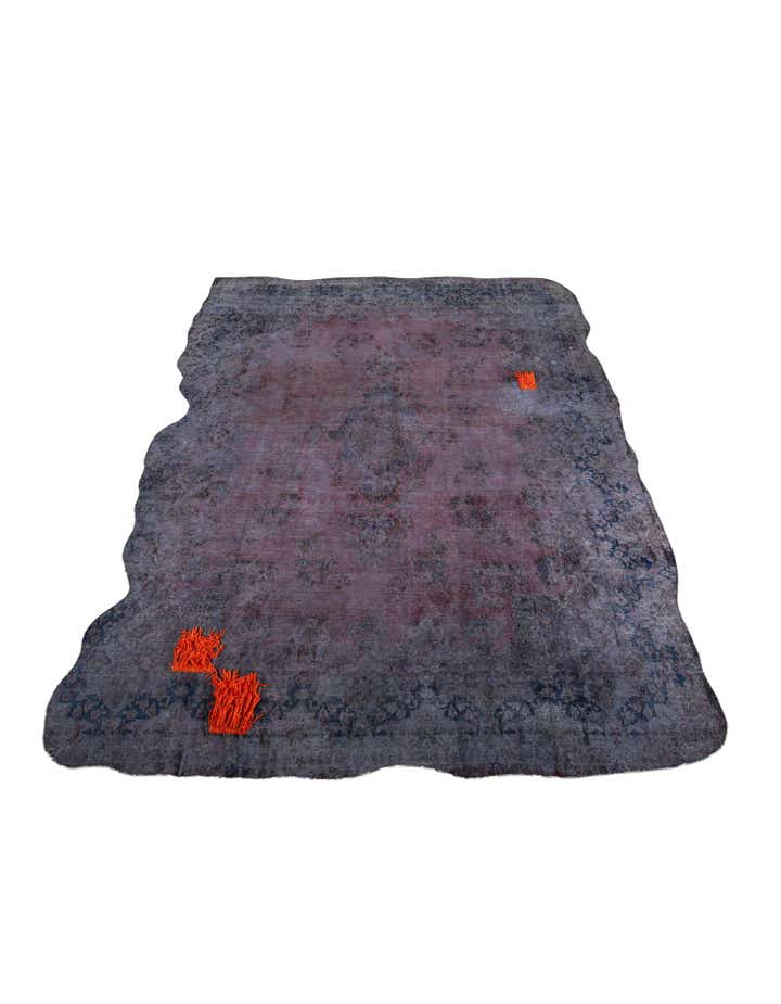 8' 8 x 13' 1 Hand Knotted Ultra Vintage Persian Wool Rug
